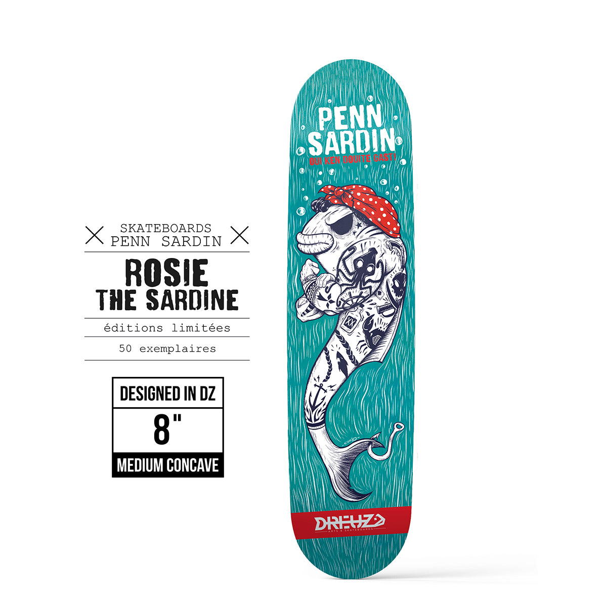 ROSIE THE SARDINE 8"