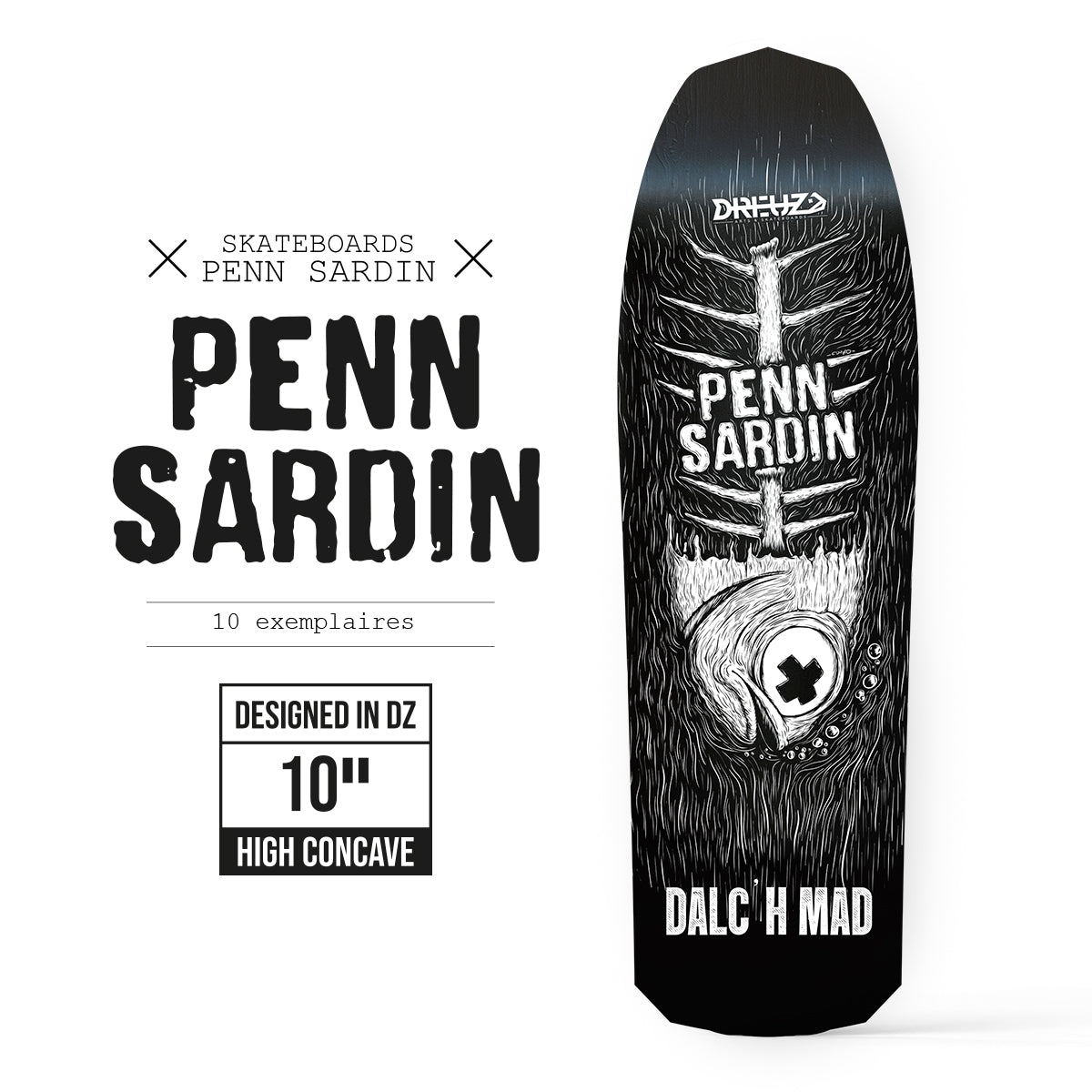 Penn Sardin 10" Shaped